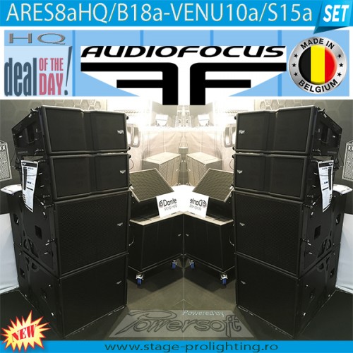 AudioFocus ARES8aHQ-B18a & VENU10a-S15a SET AudioFocus ARES8aHQ-B18a & VENU10a-S15a SET